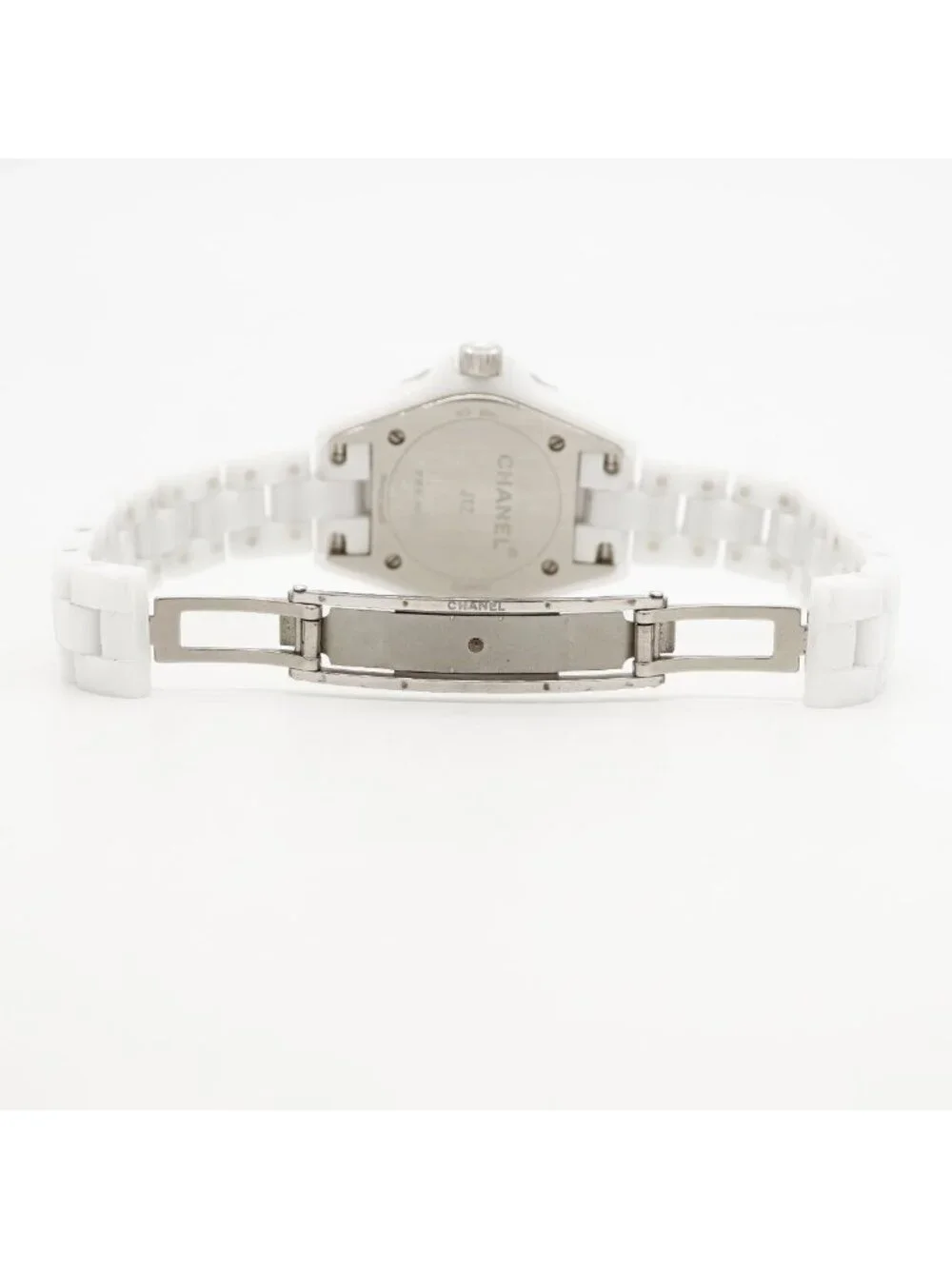 Chanel Diamond White Dial Watch